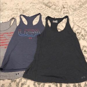 Under Armour Set of 3 Tanks